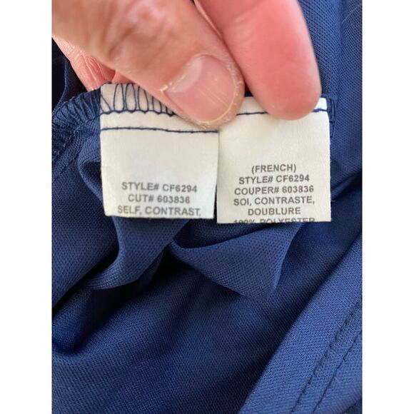 Anthropology Eva Franco Maryanne Size 2 Blue Red Polka Dot Ruffle Dress - Picture 5 of 8